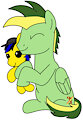 Didgeree's custom plushie -PonySeb 2.0- by Didgeree