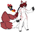 Kuso ref (no clothes) by Foxfires