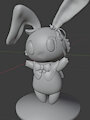 Rabbit_3d by Aniket