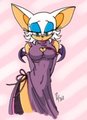 Rouge in chinese dress