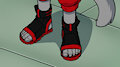 I really like to draw my character's shoes.