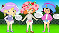 Berry Padded Friends by VJRabbit