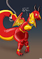 Avarisa the Inflatable Dragon #3