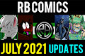 RB Comics JULY 2021 UPDATE [LINK BELOW] by RBComics