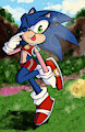 Female Sonic by Iggika