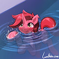 #97 - Swimming Time by lumineko