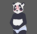 Blushy Panda by RayKhan
