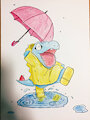 Totodile's Welly Dance by PokeBoots