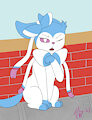 Sylveon appalled by SillyDragon