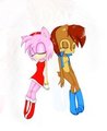 Amy Rose and Sally Acorn