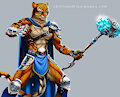 Tiger man + armor by Crisreyart
