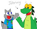 Jeff’s new Best Friend - Johnny Crocodile