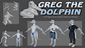 [MODEL RELEASE] Greg the Dolphin