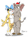 Elmer and Tillie (by Marcushunterwolf) by BunPatrol