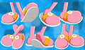 Sonic Girls' Feet - Amy Rose (Adventure Sandals)