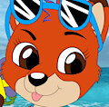 Aqua the Water Park Fox