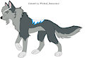 Gasket The Husky (Wolf Lineart 2) [Illogicat] by MangledFuntimeWolf