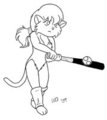 Cleo - Baseball (hitting)