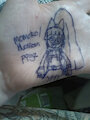 Blossom/Momoko on my hand by EmmaCRB