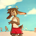 Bunny Beach by RaysBasements