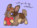 Will you be my valintine? >//-//> by Smuggred