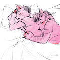 Bed time boys by SugarCougar