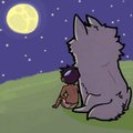 A Boy and his Wolf~
