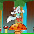 Bouncy Mushroom -By Pukopop- by DanielMania123