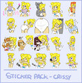 [C] Sticker pack - Crissy 2