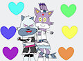 Blaze And Tangle As Pretty Cure