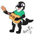 Ollie's Guitar (CoffeehoundJoe N BabyAlexFire) by DanielMania123