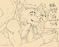 Couple ych open