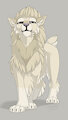 2021 Maned Snow Lion by gard3r
