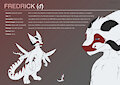 Commission - Fredrick Character Sheet