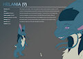 Commission - Helania Character Sheet
