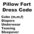 Pillow Fort Dress Code by RedTales