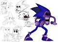Mugi Draws Majin Sonic