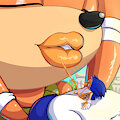 Rewarding Kiss! (An alternate Sonic Adventure ending!) by GeneralGodzilla