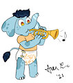 Arnie's Trumpet (CoffeehoundJoe N BabyAlexFire)