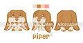 Piper (Open) by DaphinterestingFurs