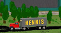 Toy Hennis Freight Truck