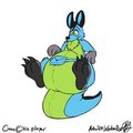 Pudgy Tailstand by GrooDeeAussieroo