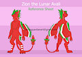 Zion the Lunar Avali Ref Sheet