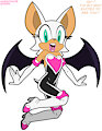 Rouge Loli - Sexy Happy Cub Bat by Habbodude