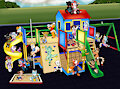Fun at the Playground -By NazzNikoNanuke-