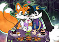 Spooky Scary Kofi-Date by pierogero