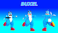 Buxel the Buizel Ref Sheet by CharlesCharmeleon