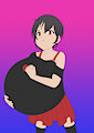 Chihiro's Bigger Balloon Belly