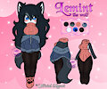 .:Lemint the Wolf - Reference:. by LemonMint