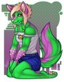 NeonBreezyRayne - Commission from Transik by Eirene
